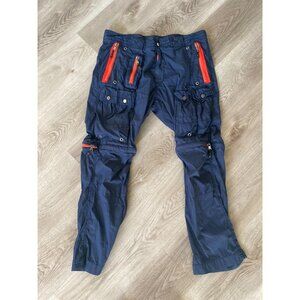 Ralph Lauren RLX {size 38R} Cargo Pants Zip Off Tactical Blue